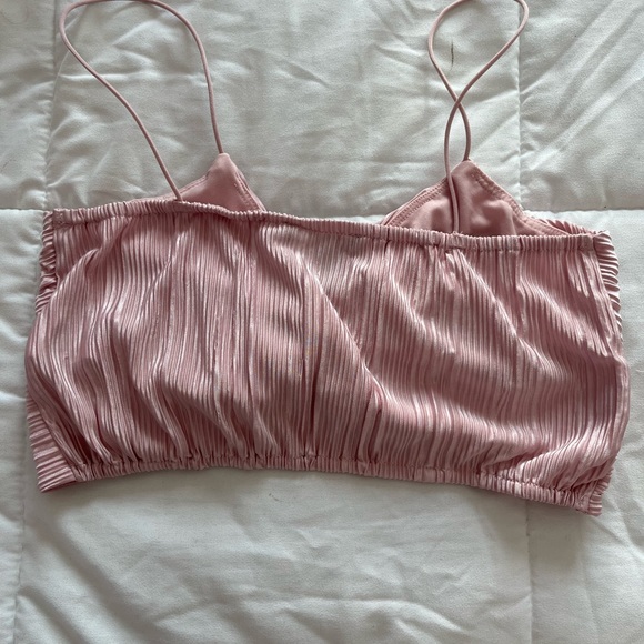 forever 21 pink cropped top - Picture 3 of 3